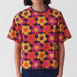 Lazy Oaf ‘70s Floral Boxy Tee